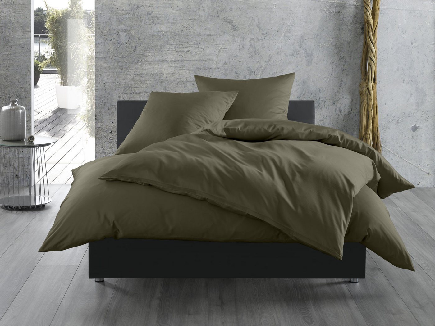 BETTWAESCHE-MIT-STIL Bettwäsche Mako Satin Bettwäsche uni einfarbig, Mako-Satin, 2 teilig BETTWAESCHE-MIT-STIL Bettwäsche Mako Satin Bettwäsche uni einfarbig, Mako-Satin, 2 teilig von BETTWAESCHE-MIT-STIL