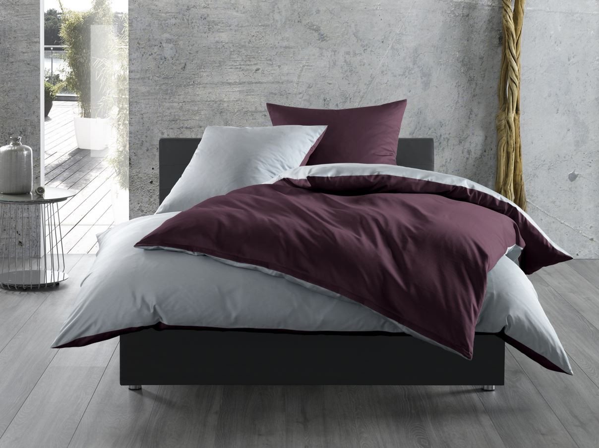 BETTWAESCHE-MIT-STIL Bettwäsche Mako Satin Wendebettwäsche, Mako-Satin, 2 teilig BETTWAESCHE-MIT-STIL Bettwäsche Mako Satin Wendebettwäsche, Mako-Satin, 2 teilig von BETTWAESCHE-MIT-STIL