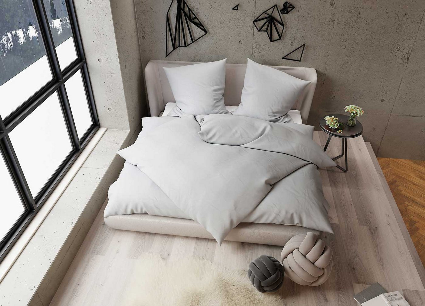 BETTWAESCHE-MIT-STIL Bettwäsche TENCEL™ Lyocell Bettwäsche uni einfarbig, Lyocell, 2 teilig von BETTWAESCHE-MIT-STIL