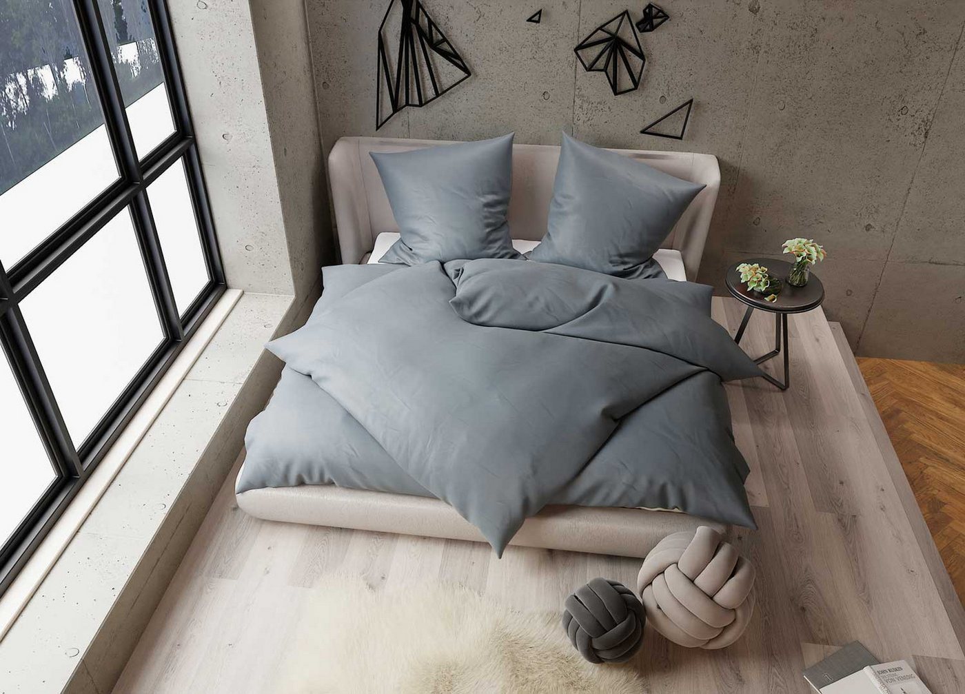 BETTWAESCHE-MIT-STIL Bettwäsche TENCEL™ Lyocell Bettwäsche uni einfarbig, Lyocell, 2 teilig von BETTWAESCHE-MIT-STIL