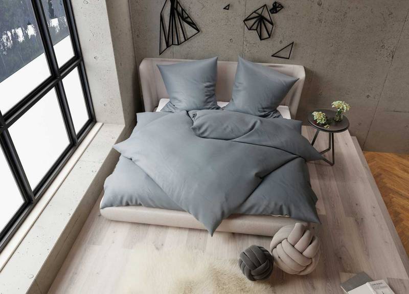 BETTWAESCHE-MIT-STIL Bettwäsche TENCEL™ Lyocell Bettwäsche uni einfarbig, Lyocell, 2 teilig von BETTWAESCHE-MIT-STIL