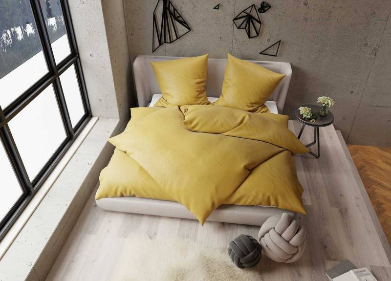 BETTWAESCHE-MIT-STIL Bettwäsche TENCEL™ Lyocell Bettwäsche uni einfarbig, Lyocell, 2 teilig von BETTWAESCHE-MIT-STIL