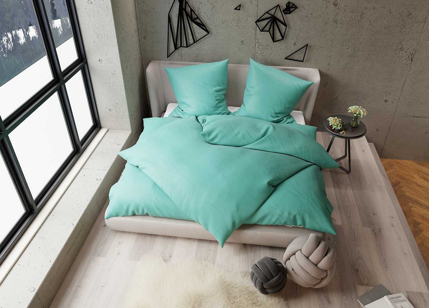 BETTWAESCHE-MIT-STIL Bettwäsche TENCEL™ Lyocell Bettwäsche uni einfarbig, Lyocell, 2 teilig von BETTWAESCHE-MIT-STIL