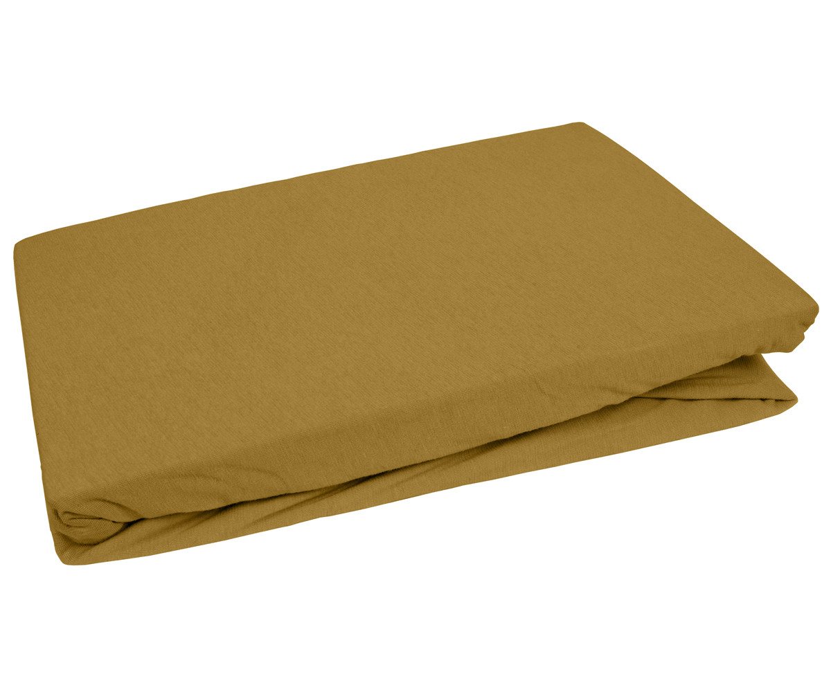 BETTWAESCHE-MIT-STIL Spannbettlaken Jersey Spannbettlaken, Matratzenhöhe 12-20 cm, Jersey, Gummizug: rundum, (1 Stück) von BETTWAESCHE-MIT-STIL