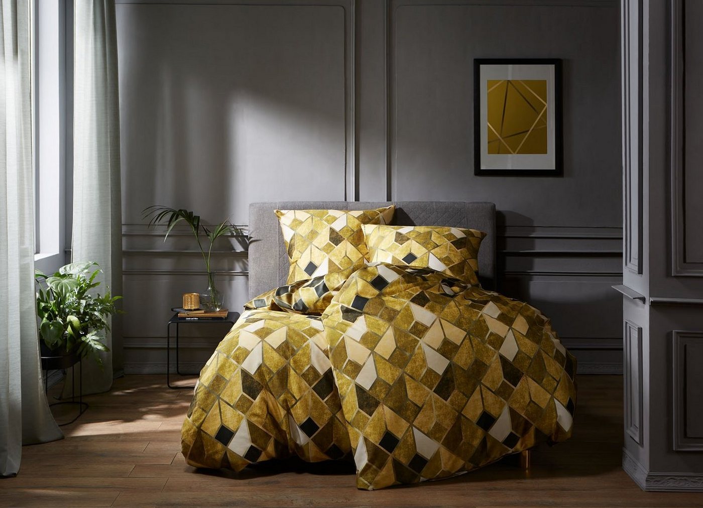 BETTWAESCHE-MIT-STIL Bettwäsche Mako Satin Bettwäsche Raute, Mako-Satin, 2 teilig BETTWAESCHE-MIT-STIL Bettwäsche Mako Satin Bettwäsche Raute, Mako-Satin, 2 teilig von BETTWAESCHE-MIT-STIL