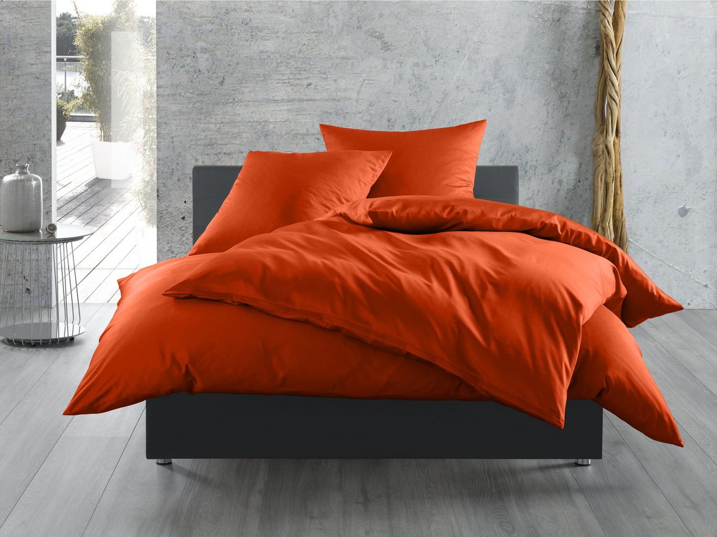 BETTWAESCHE-MIT-STIL Bettwäsche Mako Satin Bettwäsche uni einfarbig, Mako-Satin, 2 teilig BETTWAESCHE-MIT-STIL Bettwäsche Mako Satin Bettwäsche uni einfarbig, Mako-Satin, 2 teilig von BETTWAESCHE-MIT-STIL