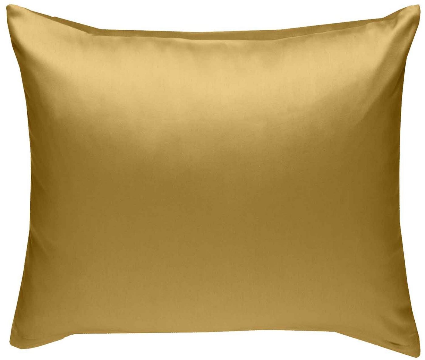 BETTWAESCHE-MIT-STIL Kissenbezug Mako Satin Kissenbezug uni einfarbig, (1 Stück) von BETTWAESCHE-MIT-STIL