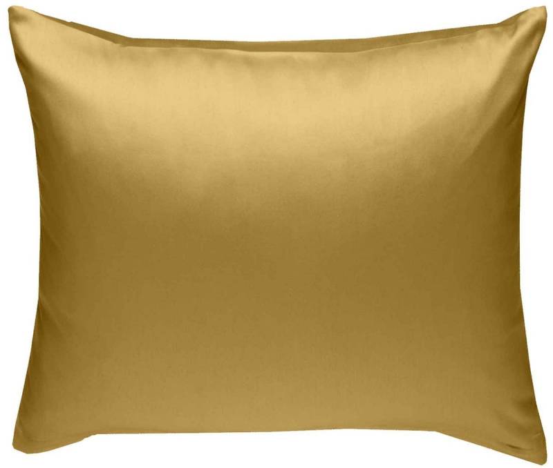 BETTWAESCHE-MIT-STIL Kissenbezug Mako Satin Kissenbezug uni einfarbig, (1 Stück) von BETTWAESCHE-MIT-STIL