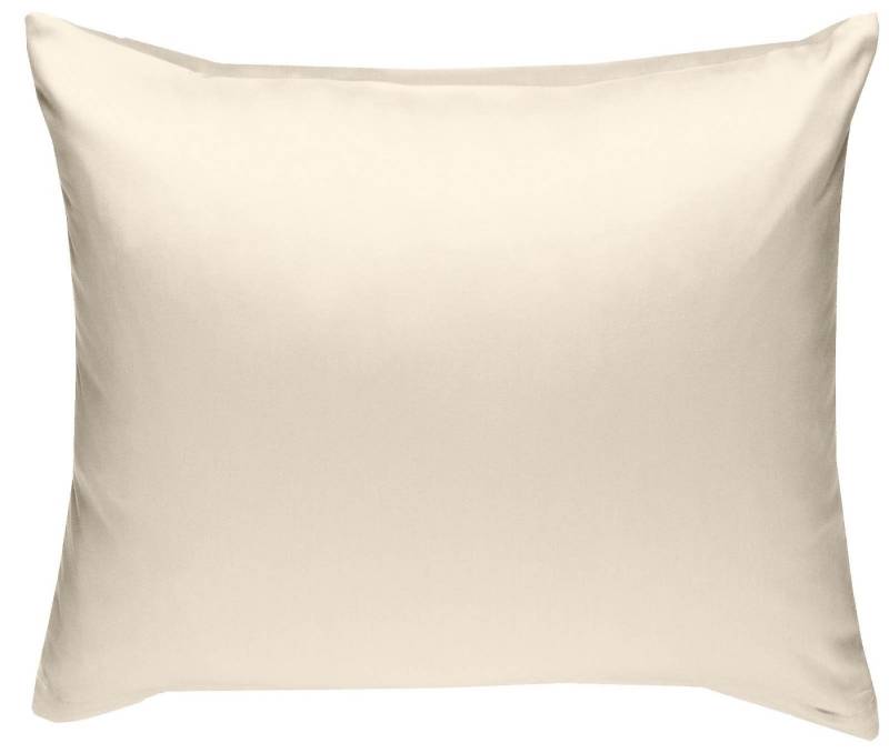 BETTWAESCHE-MIT-STIL Kissenbezug Mako Satin Kissenbezug uni einfarbig, (1 Stück) von BETTWAESCHE-MIT-STIL
