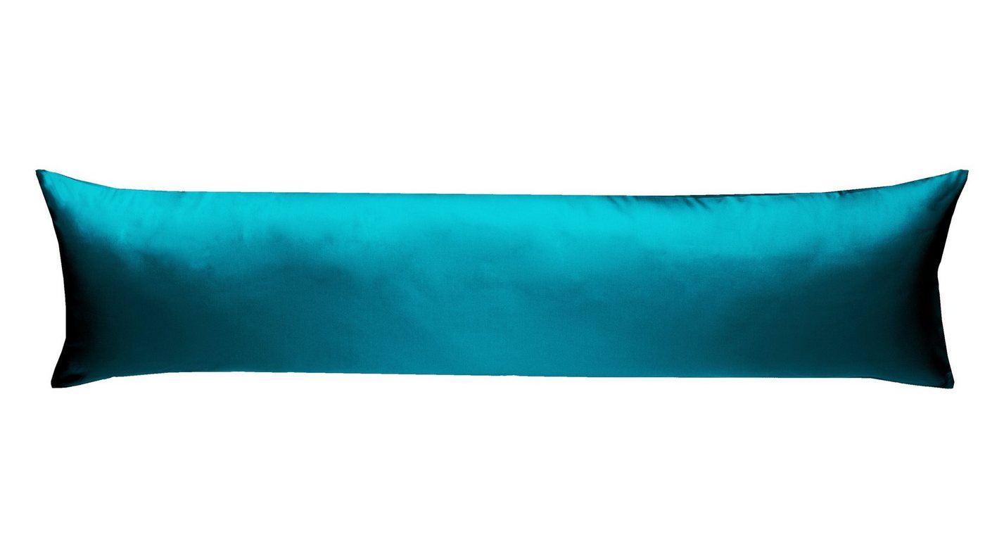Seitenschläferkissenbezug Mako Satin Seitenschläferkissen Bezug 40x145 cm & 40x200 cm einfarbig, BETTWAESCHE-MIT-STIL (1 Stück) von BETTWAESCHE-MIT-STIL