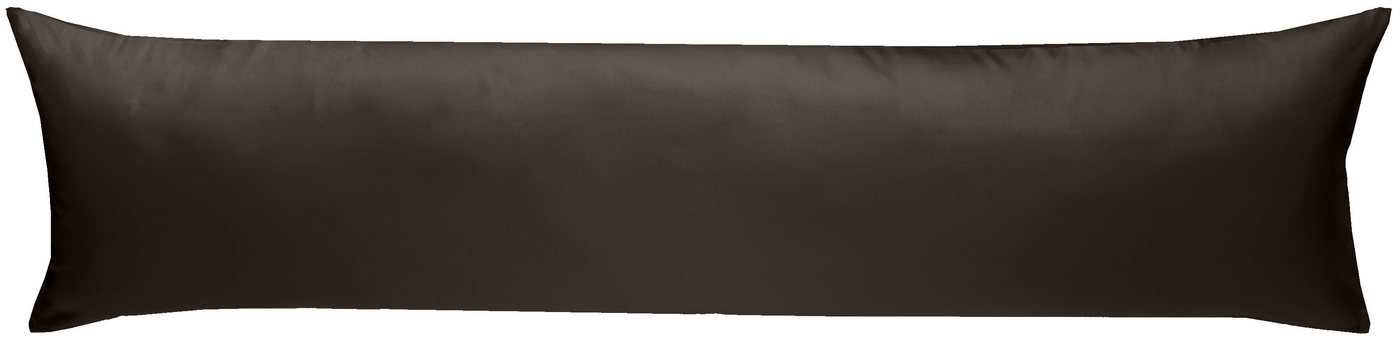 BETTWAESCHE-MIT-STIL Seitenschläferkissenbezug Mako Satin Seitenschläferkissen Bezug 40x145 cm & 40x200 cm einfarbig, (1 Stück) von BETTWAESCHE-MIT-STIL