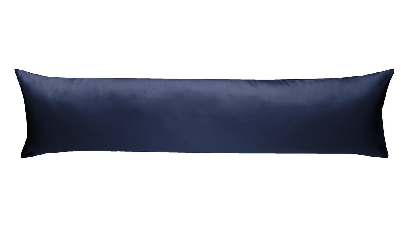 Seitenschläferkissenbezug Mako Satin Seitenschläferkissen Bezug 40x145 cm & 40x200 cm einfarbig, BETTWAESCHE-MIT-STIL (1 Stück) von BETTWAESCHE-MIT-STIL