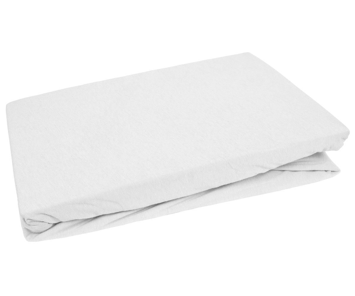 BETTWAESCHE-MIT-STIL Spannbettlaken Jersey Spannbettlaken, Matratzenhöhe 12-20 cm, Jersey, Gummizug: rundum, (1 Stück) von BETTWAESCHE-MIT-STIL