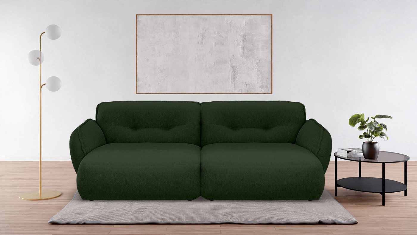 BETYPE Big-Sofa Be Fluffy, Softes Sitzgefühl, moderne Kedernaht, hochwertiger Bezug von BETYPE