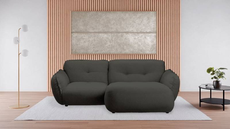 BETYPE Ecksofa Be Fluffy, Softes Sitzgefühl, moderne Kedernaht, hochwertiger Bezug von BETYPE