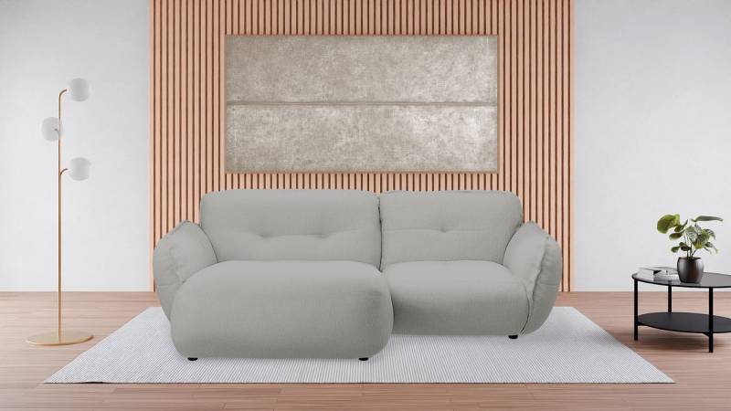 BETYPE Ecksofa Be Fluffy, Softes Sitzgefühl, moderne Kedernaht, hochwertiger Bezug von BETYPE