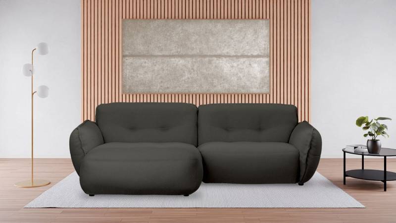 BETYPE Ecksofa Be Fluffy, Softes Sitzgefühl, moderne Kedernaht, hochwertiger Bezug von BETYPE