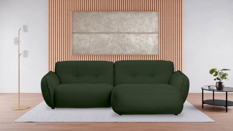 BETYPE Ecksofa Be Fluffy, Softes Sitzgefühl, moderne Kedernaht, hochwertiger Bezug von BETYPE