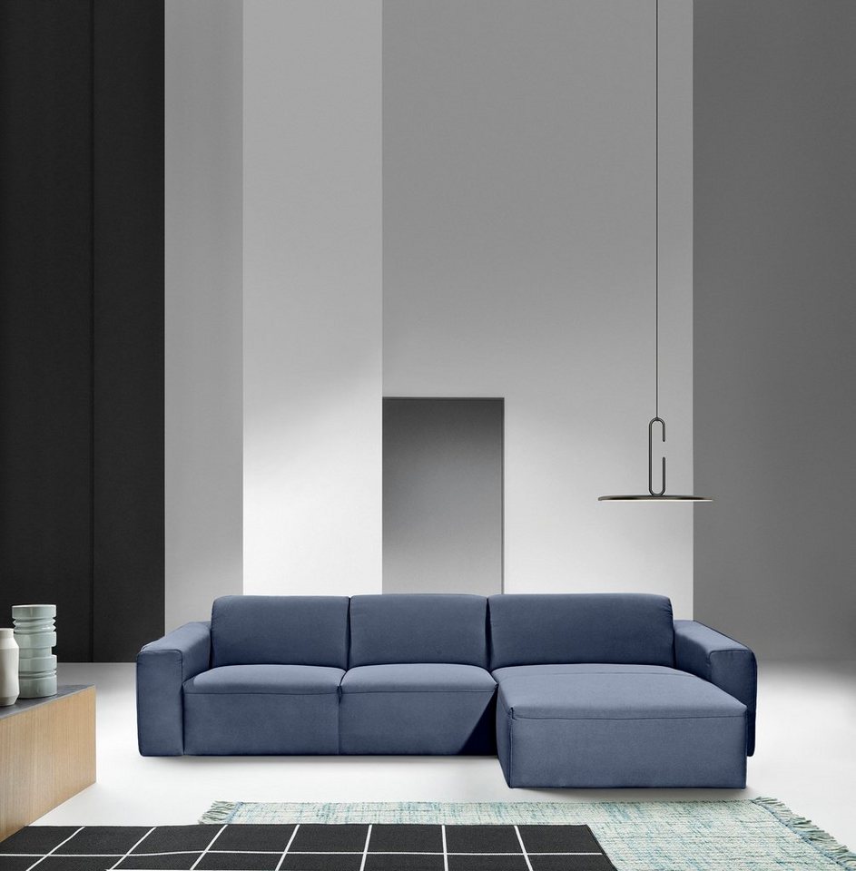 BETYPE Ecksofa Be True, mit zeitlosem Design und tiefer Sitzfläche, L-Form von BETYPE