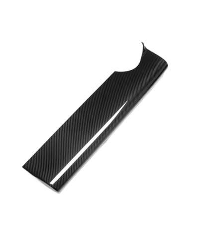 BEUAOCK 2022+ Kompatibel mit Toyota GR86/Kompatibel mit Subaru BRZ Modifizierter Carbonfaser-Innenraum-Aufkleber for Handschuhfach-Carbonfaser-Panel, 86BRZ Carbonfaser-Zubehör(LHD Glossy Carbon) von BEUAOCK