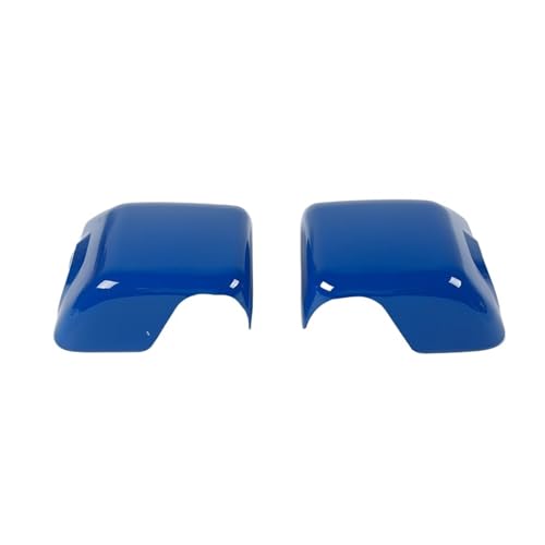 BEUAOCK Auto-Rückspiegelgehäuse mit Lichtdekorationsabdeckung, kompatibel mit Jeep Wrangler JL Gladiator JT 2018 2019 2020 2021 2022 2023 Up(Blue) von BEUAOCK