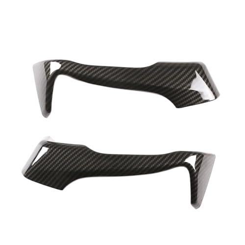 BEUAOCK Kompatibel mit Toyota 86, kompatibel mit Subaru BRZ 2012–2020, ABS-Kohlefaser, Autotürverkleidung, Griff, Griffabdeckung, Zieraufkleber, Autoinnenausstattung(Carbon Fiber) von BEUAOCK