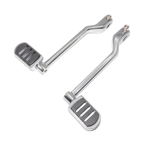 BEUAOCK Motorrad-Hebel, Zehenschalthebel, Pedal, vorne und hinten, mit Schalthebeln, kompatibel mit Harley Touring Softail FL Trike Road King Glide FLH (Schalthebel Pegs B) von BEUAOCK