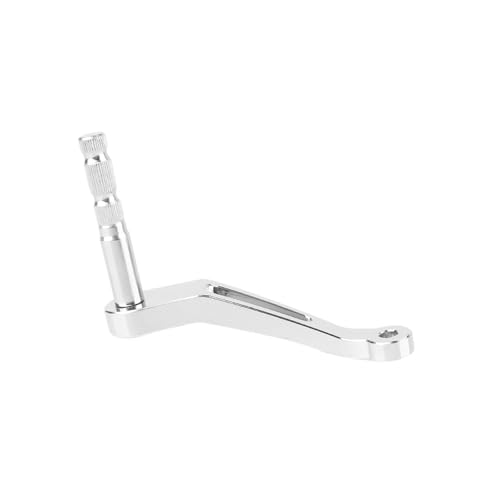 BEUAOCK Motorrad-Schalthebelarm, kompatibel mit Softail-Modellen, FLSL, FLSB, FLFB 2018–2023 (Chrom-Silber) von BEUAOCK