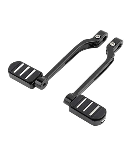 BEUAOCK Schalthebel für Ferse und Zehen, kompatibel mit Harley Softail FL Touring Road King Electra Tour Street Glide FLST FLT FLHT Trike 18–2023 (braun) von BEUAOCK