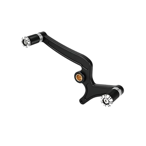 BEUAOCK Schalthebel mit Zehen/Ferse für Motorrad, kompatibel mit Indian Scouts Hussar Bobber/Scout Sixty 2015-2022(Black-B TYPE) von BEUAOCK