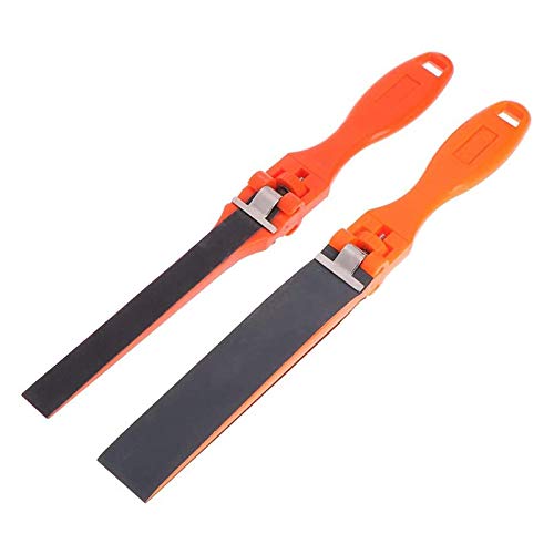 BEUON 2 StüCke Sand Papier Schnitzerei Sand Papier Lineal Kunststoff Schmuck Polier Werkzeug Schleif Stab Schleif Stab Halter von BEUON