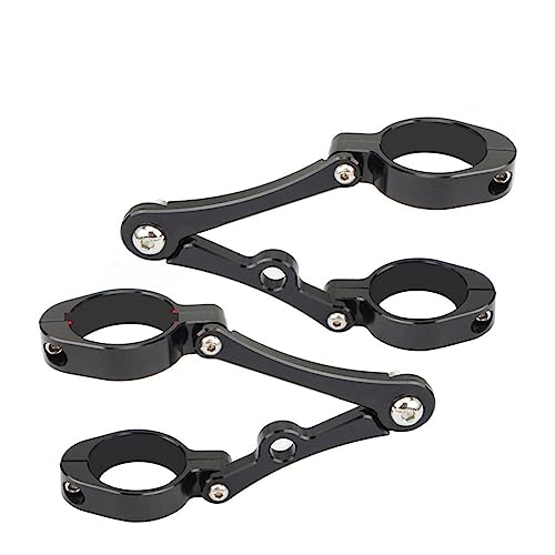 33mm-58mm Scheinwerfer Halterung Halterung Klemme Gabel Rohr Licht Halter 54mm 49mm 45mm 41mm 37mm Motorrad Kompatibel Mit (Color : 50-54mm, Size : 7) von BEUTEE