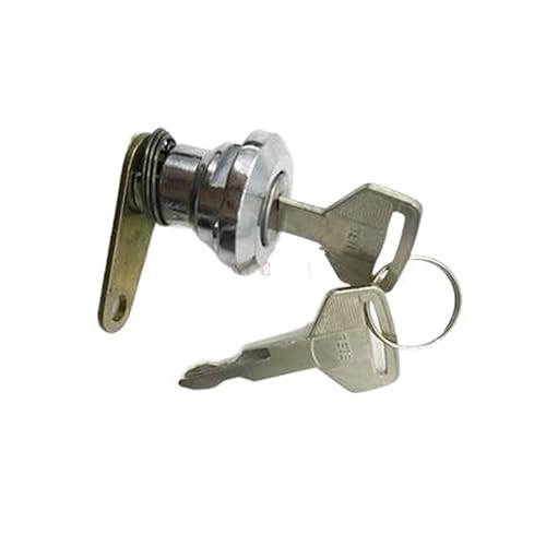 BEUTEE Bagger Kabine Türschloss, Außengriff, Schließzylinder, Außengriff, Bagger Zubehör kompatibel mit SK200 260 330 350-6-8 (Size : Lock Cylinder) von BEUTEE