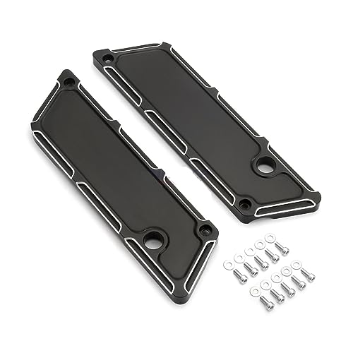 Black Saddlebag Latch Plate CoverCompatible With Road King Street Glide FLHX 93-13 Black Saddlebag Latch Plate CoverCompatible With Road King Street Glide FLHX 93-13 von BEUTEE