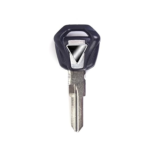 Schlüsselrohling für Motorrad, Ersatz ungeschnittener Schlüssel, kompatibel mit 1050 T955 Street Triple 600 675 Tiger 800 T800 T900 T800 T 100 120 900 (Color : A 1PCS Black, Size : 7) von BEUTEE