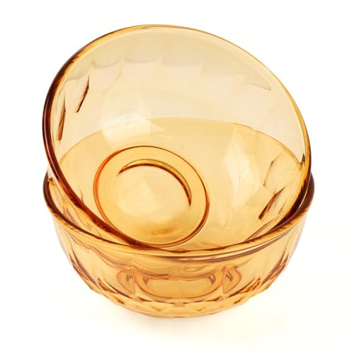 BEVIEVER Bernsteinfarbene Glasschüssel 6,6 Zoll, Premium-Glas-Salatschüssel, Suppenschüssel, 2er-Set, spülmaschinen- und mikrowellengeeignet BEVIEVER Bernsteinfarbene Glasschüssel 6,6 Zoll, Premium-Glas-Salatschüssel, Suppenschüssel, 2er-Set, spülmaschinen- und mikrowellengeeignet von BEVIEVER