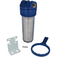 Hydro-S Kunststoff-Wasserfilter 10 groß - 60 micron, ig 3/4 Zoll, Schlüssel und Halterung von BEVO
