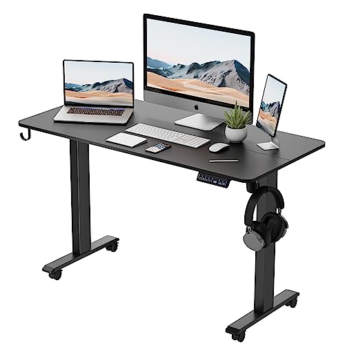 BEXEVUE Elektrischer Schreibtisch Höhenverstellbar - 100x60 cm Stehschreibtisch mit Kabelbaum, 3 Memory Funktion Anti-Kollisions Technologie, Computertisch Ergonomischer Sitz-Stehpult mit Tischplatte BEXEVUE Elektrischer Schreibtisch Höhenverstellbar - 100x60 cm Stehschreibtisch mit Kabelbaum, 3 Memory Funktion Anti-Kollisions Technologie, Computertisch Ergonomischer Sitz-Stehpult mit Tischplatte von BEXEVUE