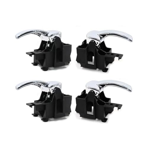 Auto Innengriffabdeckung Auto Innen Tür Griff Knob Schloss Abdeckung Für Nissan Navara D40 & Für Pathfinder R51 806714X02B 806704X02B Vorne Hinten Links Rechts(1 Set 4pcs) von BEYEPZNZCK