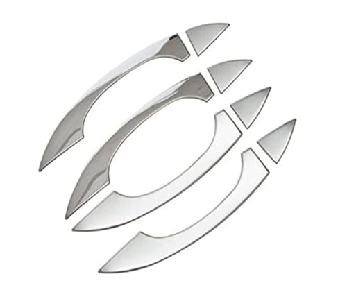 BEYEPZNZCK Außentürgriff Für A6 C7 2012-2017 4 Stücke Edelstahl/ABS Auto Türgriff Aufkleber Dekoration Abdeckung BEYEPZNZCK Außentürgriff Für A6 C7 2012-2017 4 Stücke Edelstahl/ABS Auto Türgriff Aufkleber Dekoration Abdeckung von BEYEPZNZCK
