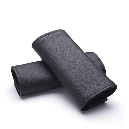 BEYEPZNZCK Auto Innengriffabdeckung 2PCS Auto Innen Tür Griff PU Abdeckung Schutzhülle Styling Zubehör(‎X) von BEYEPZNZCK