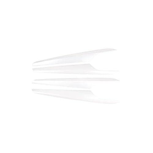 BEYEPZNZCK Auto Innengriffabdeckung ABS-Kohlefaser-Auto-Innentürgriff-Trimmaufkleber-Set Für X1 E84 2011-2015(‎Silver) von BEYEPZNZCK