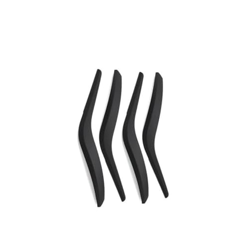 BEYEPZNZCK Auto Innengriffabdeckung Auto Innen & Außen Tür Griff Armlehne Abdeckung Panel Trim Ersatz Für X1 E84 2010-2016(Black 4pcs Set) von BEYEPZNZCK