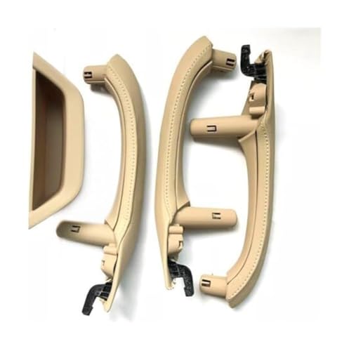 BEYEPZNZCK Auto Innengriffabdeckung Auto-Innentürgriff Für X3 X4 F25 F26 (2010-2016), Ersatz Der Abdeckung, Linke Und Rechte Fahrerseite(‎Lhd Set Beige) von BEYEPZNZCK