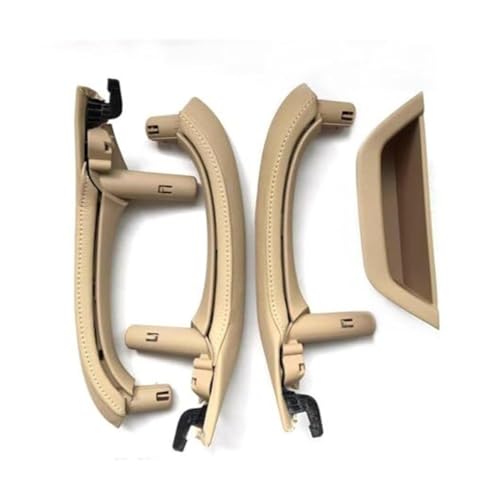 BEYEPZNZCK Auto Innengriffabdeckung Auto-Innentürgriff Für X3 X4 F25 F26 (2010-2016), Ersatz Der Abdeckung, Linke Und Rechte Fahrerseite(‎Rhd Set Beige) von BEYEPZNZCK