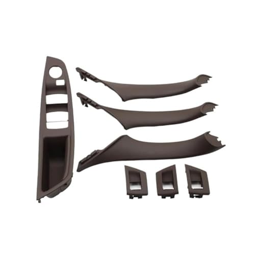 BEYEPZNZCK Auto Innengriffabdeckung Für F10 F11 F18 520 523 525 528 Auto Innen Passagier Tür Panel Griff Pull Trim Abdeckung Innen(‎Lhd Moka 7pcs) von BEYEPZNZCK