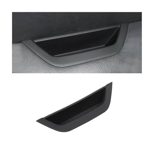 BEYEPZNZCK Auto Innengriffabdeckung Für X3 X4 F25 F26 2010-2016 Innentürgriffverkleidung Pull Cover Carbon Textur/Schwarz LHD/RHD(Driver Side Black) von BEYEPZNZCK