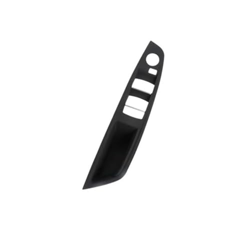 BEYEPZNZCK Auto Innengriffabdeckung Innengriff Der Vordertür, Knopfschalterrahmen Und Aufbewahrungsbox Für Die Innentürverkleidung Von Für 5 Series F10 F11 F18 525 530(‎Lhd Black) von BEYEPZNZCK