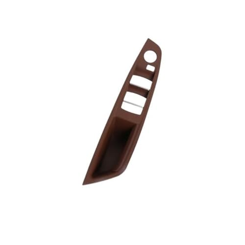 BEYEPZNZCK Auto Innengriffabdeckung Innengriff Der Vordertür, Knopfschalterrahmen Und Aufbewahrungsbox Für Die Innentürverkleidung Von Für 5 Series F10 F11 F18 525 530(‎Lhd Red) von BEYEPZNZCK