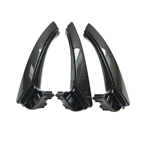 BEYEPZNZCK Auto Innengriffabdeckung Innentürgriff Für 3er E90-E92 316i-328i vorne hinten links rechts Innentürgriff Für Beifahrertür kompletter Satz(Lhd Carbon Set) von BEYEPZNZCK